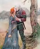 Free download Triss Merigold and Geralt of Rivia [ Fanart ] free photo or picture to be edited with GIMP online image editor